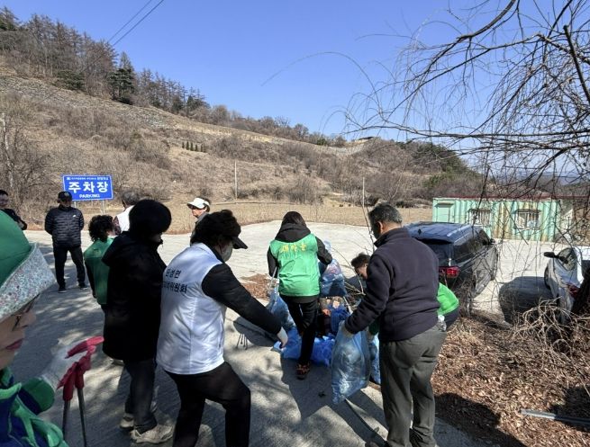 단성면 국토대청결 운동