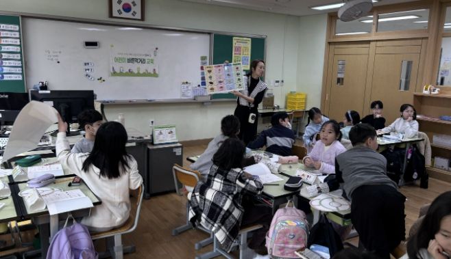 하남 청아초등학교, 오감으로 배우는 바른 먹거리 교육 '눈길'