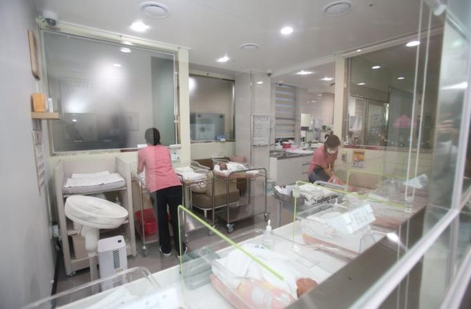 밀양시 공공산후조리원 내부 전경