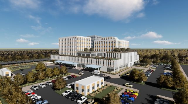 거창 적십자병원 조감도