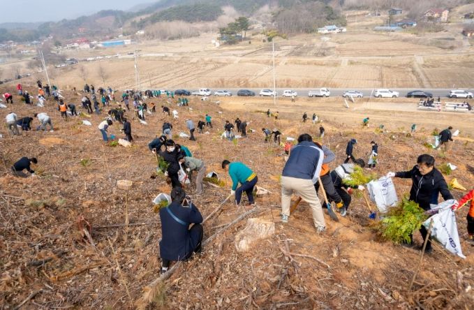 제81회 식목일 기념 나무심기행사