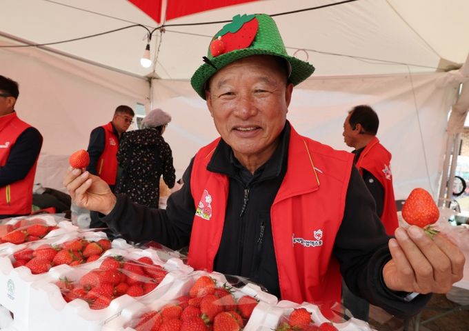 논산딸기축제 SNS인증샷 열풍