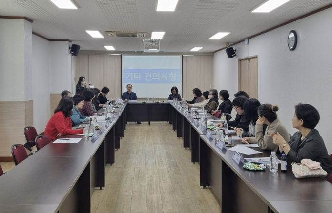 수원시 장안구 송죽동, ‘주민과 함께 만드는 배움터’ 주민자치센터 간담회 개최