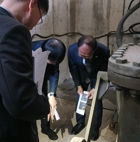 최재용 부시장, 만경강 유역 주민대피 이동경로 및 배수펌프장 점검