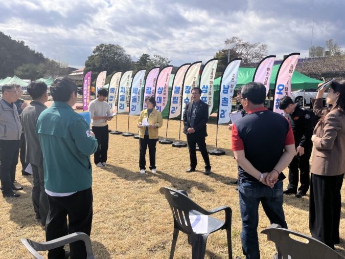 고흥군, ‘제37회 포두면민의 날’ 행사장 안전 점검