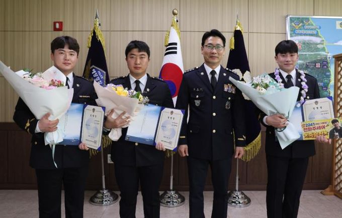 울진해경, 2026년 4월 경찰관 승진임용식 실시(4.1.울진해경제공)