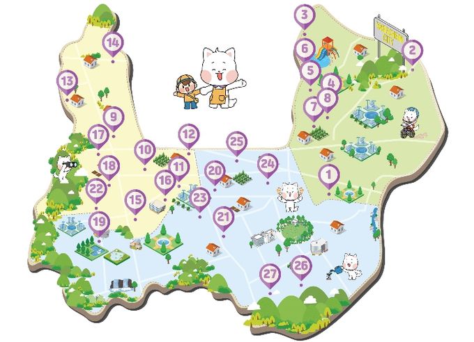 ’양천형 밤샘 긴급돌봄 어린이집‘ 위치도