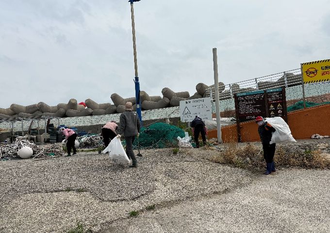 울주군, ‘나사항 바다 대청소’ 해양 환경정비 실시