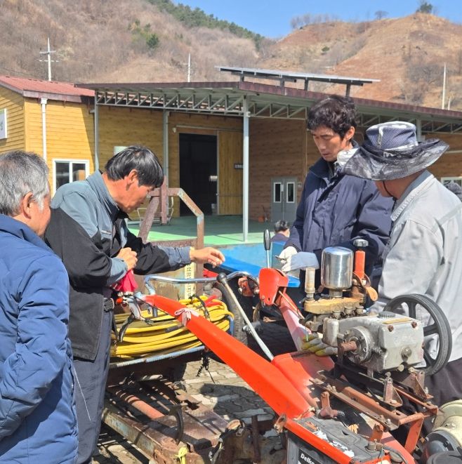 농기계 순회수리 봉사