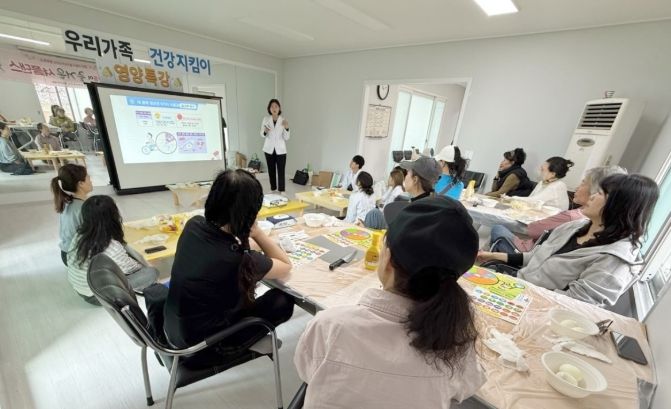 봉동보건지소‘건강 식생활 교육‧샌드위치 만들기 체험