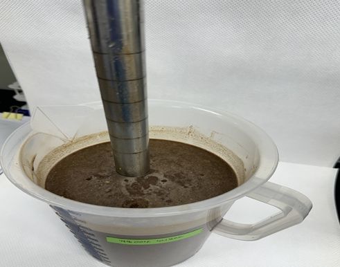 건강분말식품 금속성 이물 시험