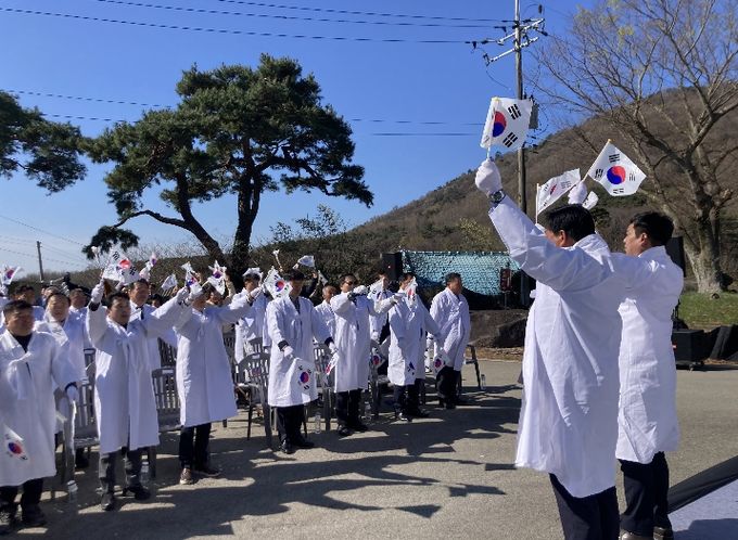 함평군 낙영재 기미 4·8독립만세운동 발상지 기념행사 모습