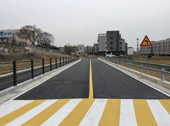 둔포 소로 1-25호(마이스터고) 준공·개통 사진