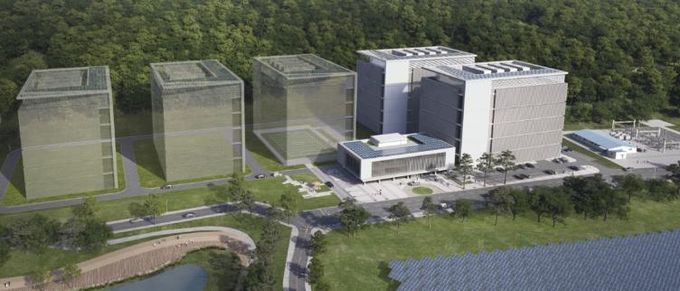 함양 AI 데이터센터 조감도