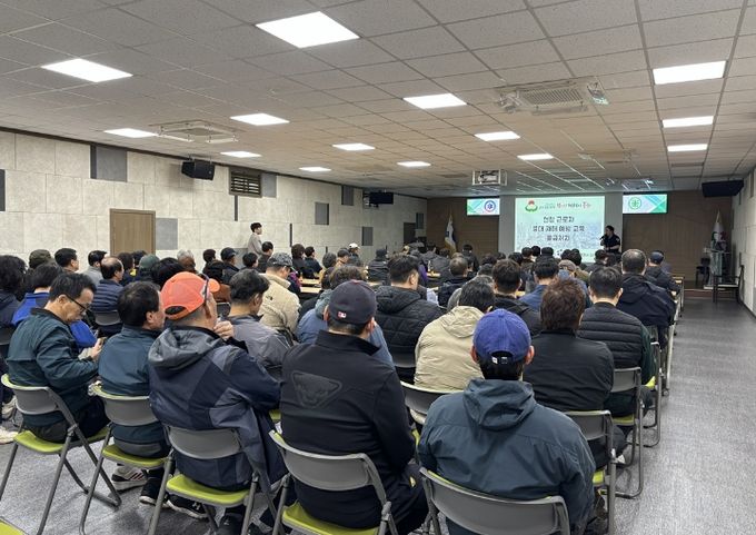 인천 동구, 현장 근로자‘중대산업재해 예방 응급처치 실무교육’실시