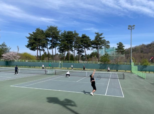 거창군 제46회 종별 선수권 및 제38회 협회장배 테니스대회 성료