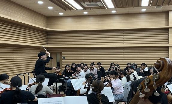 인천시립청소년교향악단 연습